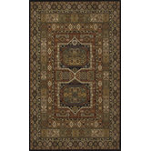 Persian Garden Black Rug