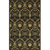 Nouveau Black Rug