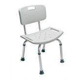Platinum Collection Bath Seat with Backrest
