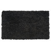 Shaggy Raggy Black Kids Rug