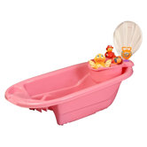 The Potty Patty 2 in 1 Bath Tub with Toy Organizer in Pink