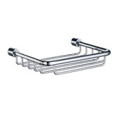 Sideline Soap Basket in Polished Chrome