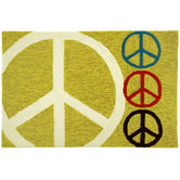Symbols Of Peace Rug