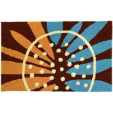 Painted Sunflower Rug