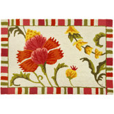 Jacobean Hibiscus Rug