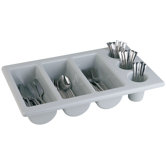 Besteckbeh&auml;lter GN 1/1 in Grau