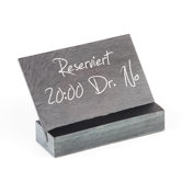 Tafelhalter und Schild Set