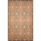 Ravella Coral Lakai Diamond Rug