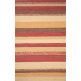 Ravella Red Stripe Rug