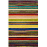 Inca Red/Multi Stripes Rug