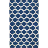Frontier Mediterranean Blue/Winter White Rug