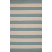 Rain Parchment/Stormy Stripe Rug
