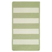 Willoughby Sage/White Rug