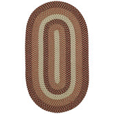 Rolling Hills Green Rug