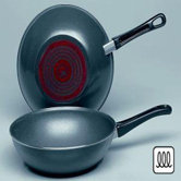 28cm Wok-Pfanne "Nostalgie" aus Metall