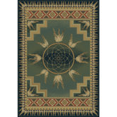Genesis Dream Catcher Blue/Green Rug