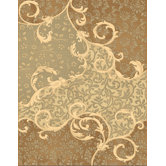 Eclipse Cr&egrave;me Floral Rug