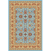 Yazd Blue/Cream Rug