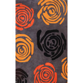 Symphony Gray/Orange Rug