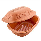 R&ouml;mertopf "Rustico" aus Naturton