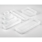 Ordnungssystem / Schubladeneinteiler in Transparent
