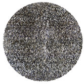 Elementz Fettuccine Silver/Black Rug