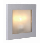 Wandeinbaustrahler "Window 2" in Silber matt
