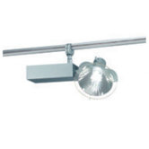 Hochvolt Strahler schwenkbar "Focus 70" in Chrom matt