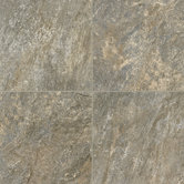 Alterna Reserve 16" x 16" Cuarzo Vinyl Tile in Iron Blue