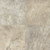 Alterna Reserve 16" x 16" Classico Travertine Vinyl Tile in Blue Mist/Beige