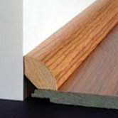 Laminate Quarter Round 94" in Harvest Bronze