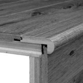 0.38" x 2.75" Maple Stairnose in Toast