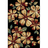 Paige Black Perennial Rug