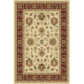 Paige Wheat and Crimson Thayer Rug