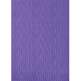 Tufted Scroll Purple Wave Rug