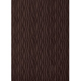 Tufted Scroll Chocolate Wave Rug