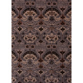 Narratives Gray/Black Arts/Crafts Rug