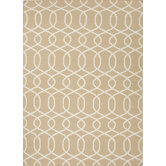 Urban Bungalow Beige/White Geometric Rug