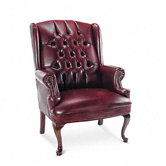 Century Series Guest Chair with Wing Back