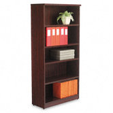Valencia Series Five-Shelve Bookcase and Storage Cabinet