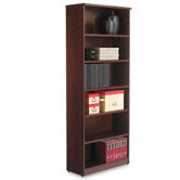 Valencia Series Six-Shelve Bookcase and Storage Cabinet