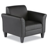 Reception leather Lounge Club Chair