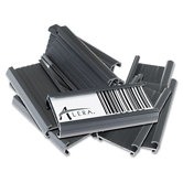 Wire Shelving Shelf Tag in Gray (10 Pack)