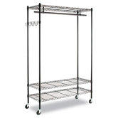 Wire Shelving Garment Rack