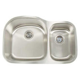 Premium Series Big Bowl and Small Bowl Undermount Sink