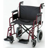 Heavy Duty Lightweight Aluminum Transport Chair