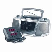 Six-Station Listening Center/Boombox