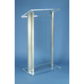 Contemporary Aluma Acrylic Lectern