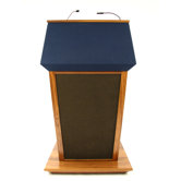 Patriot Plus Lectern in Natural Walnut