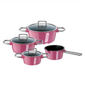 4-tlg. Vario-Set "Pretty" aus Aluguss in Pink